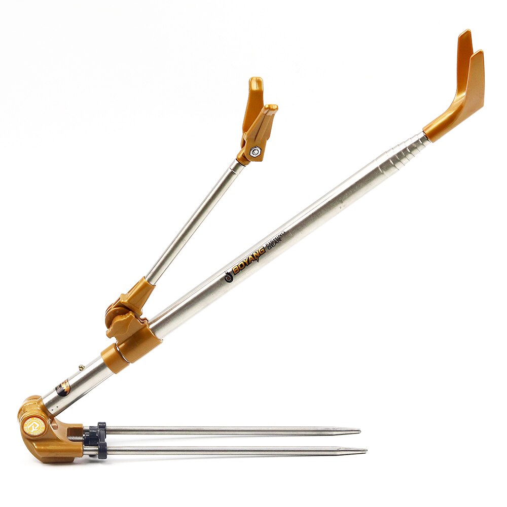 Fisch Stange Halfter Stand Halterung Einstellbare Teleskop Angelruten Halfter 1,5 M 1,7 M 2,1 M 2,3 M Angeln Werkzeug Hand Stange Klammern
