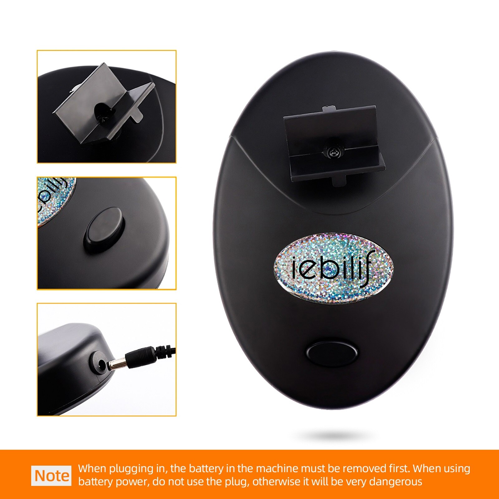 Elektrische Nagellack Shaker Maschine Nagel Gel Polnisch Flasche Schütteln Gerät Tragbare Gel Polieren Mangel Flasche Schütteln Maschine