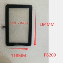 Zgy Voor Samsung Galaxy Tab 7.0 Plus GT-P6200 P6210 Touch Screen Digitizer (Geen Lcd) Voor Touch Screen