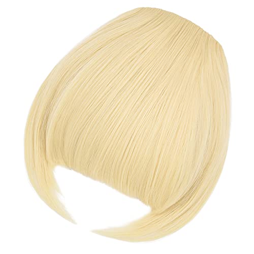 Extensions capillaires synthétiques à frange pour femmes, postiche à frange plate avec frange frontale: 88