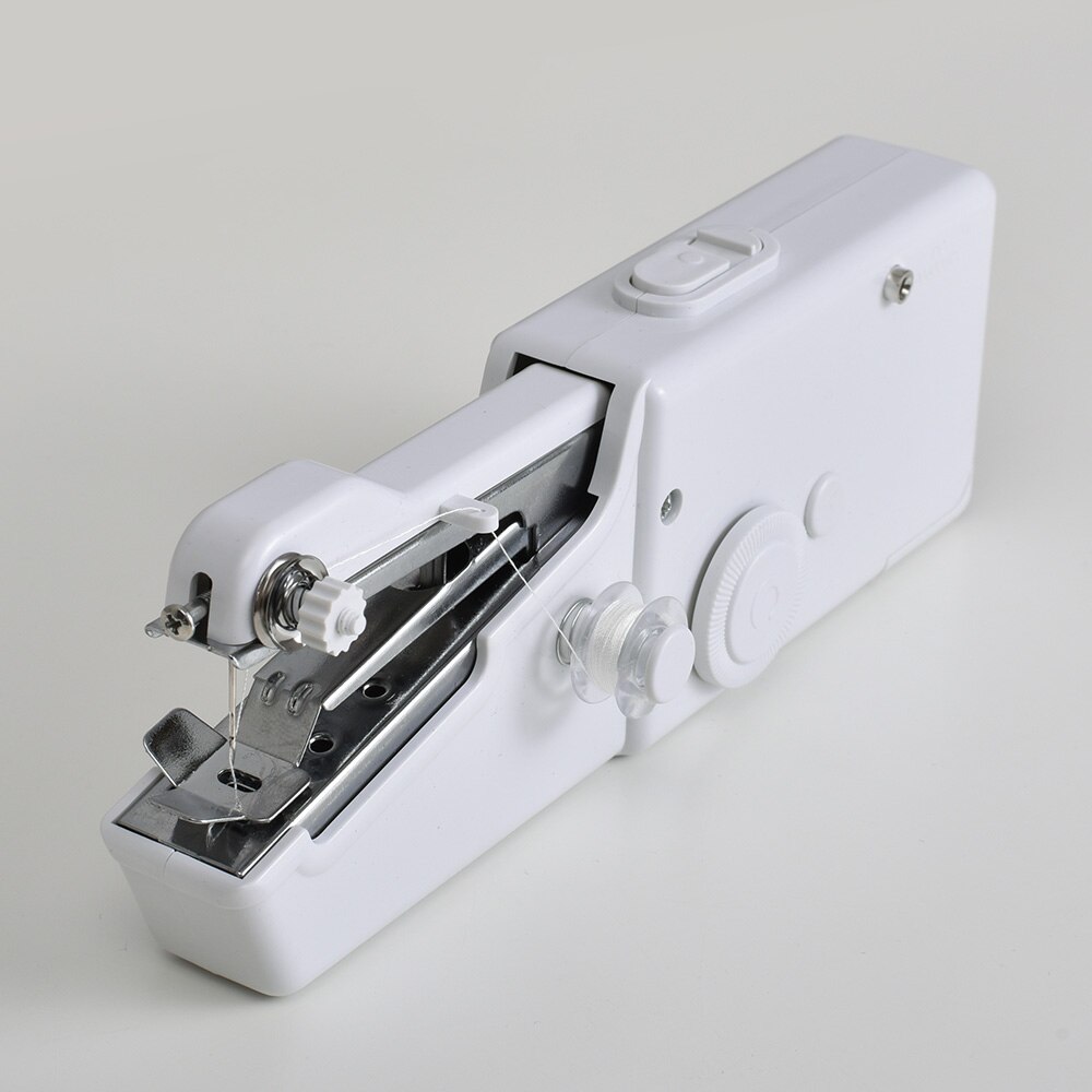 Hand Naaimachine Mini Handleiding Draagbare Assistent Huishoudelijke Snoerloze Elektrische Steek Handwerken Set Voor Snelle Reparaties Diy Gereedschap