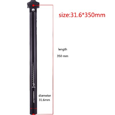 MTB Fahrrad Sattelstütze Berg Rennrad Verlängerung Sitz Post Rohr Aluminium Legierung Mehrere Größen Lange Fest Ausrüstung Sattel Pol: 31.6-350