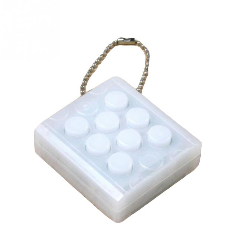 Anti Stress Speelgoed Elektronische Bubble Wrap Sleutelhanger Pop Oneindige Sleutelhanger Stress Cube