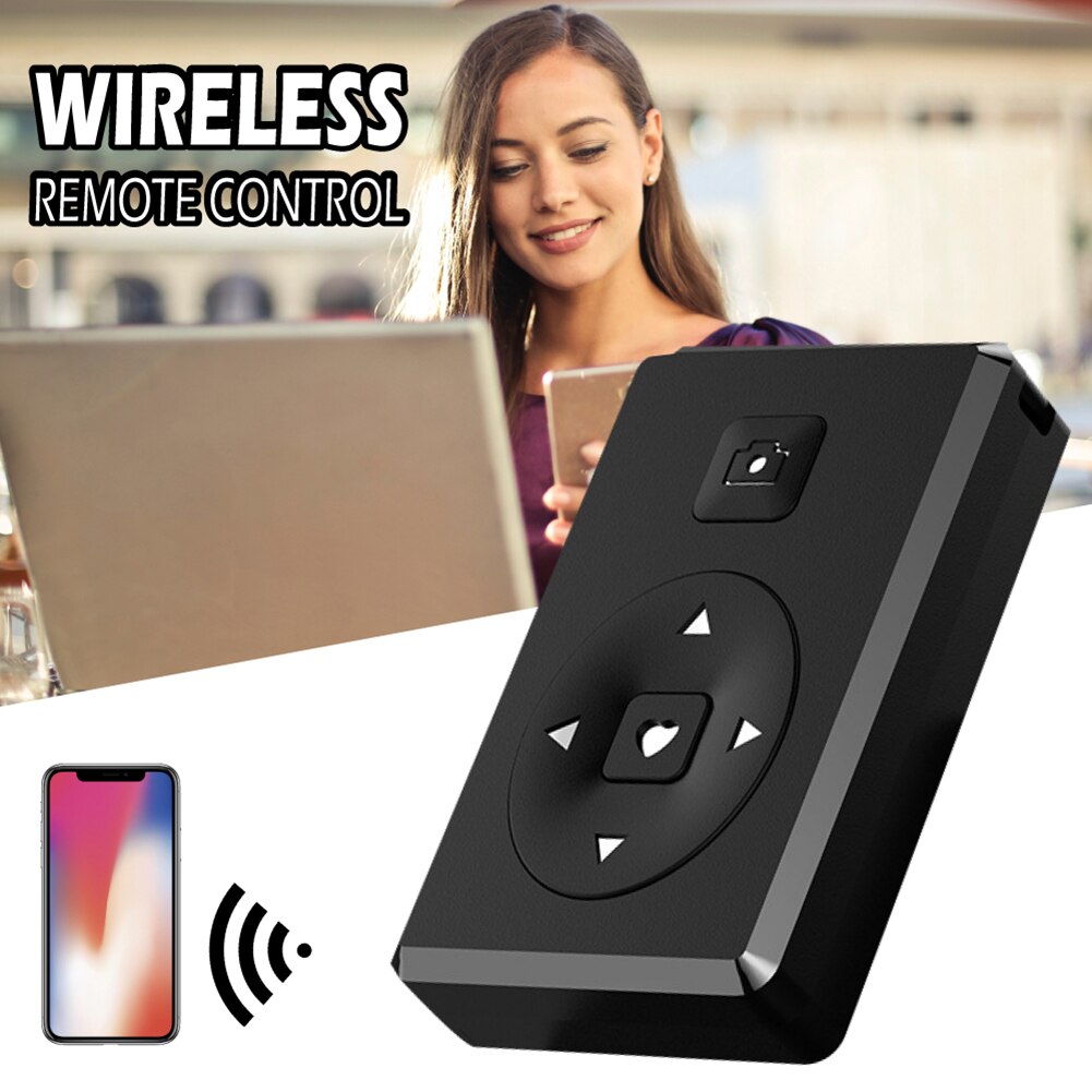 For Sports Camera Mobile Phone Remote Controller Button Video Bluetooth Smart Mini Photo Self Timer Wireless Remote For Tik Tok