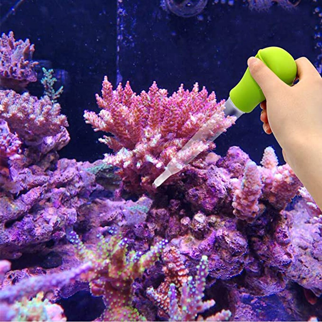 1/2pcs Coral Feeder Tube Liquid Fertilizer Add Reef Tank Fresh Water Aquarium Upgrade Ultra Powerful Coral Feeding Tube 28cm