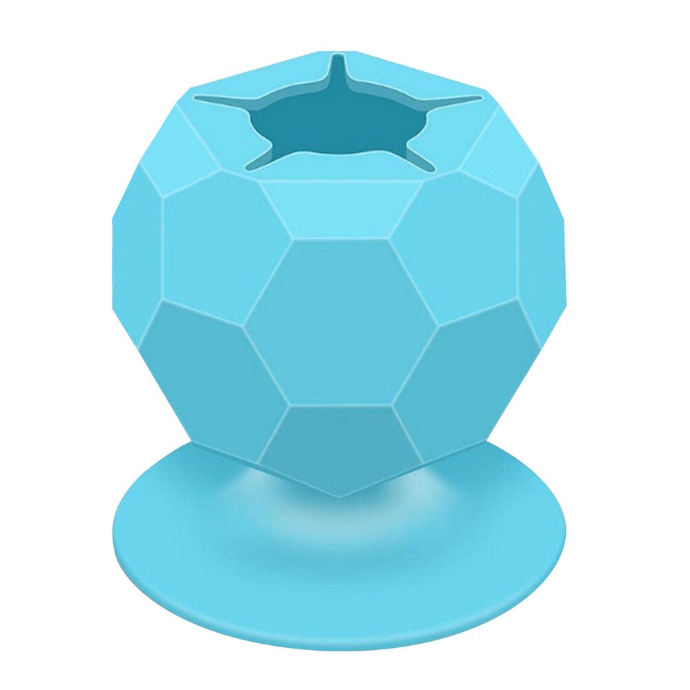 1PC Portable Opening Suction Cup Vinyl Weeding Scrap Waste Collector Household School DIY Handicraft Sewing Storage Accessories: Blue-Irregular