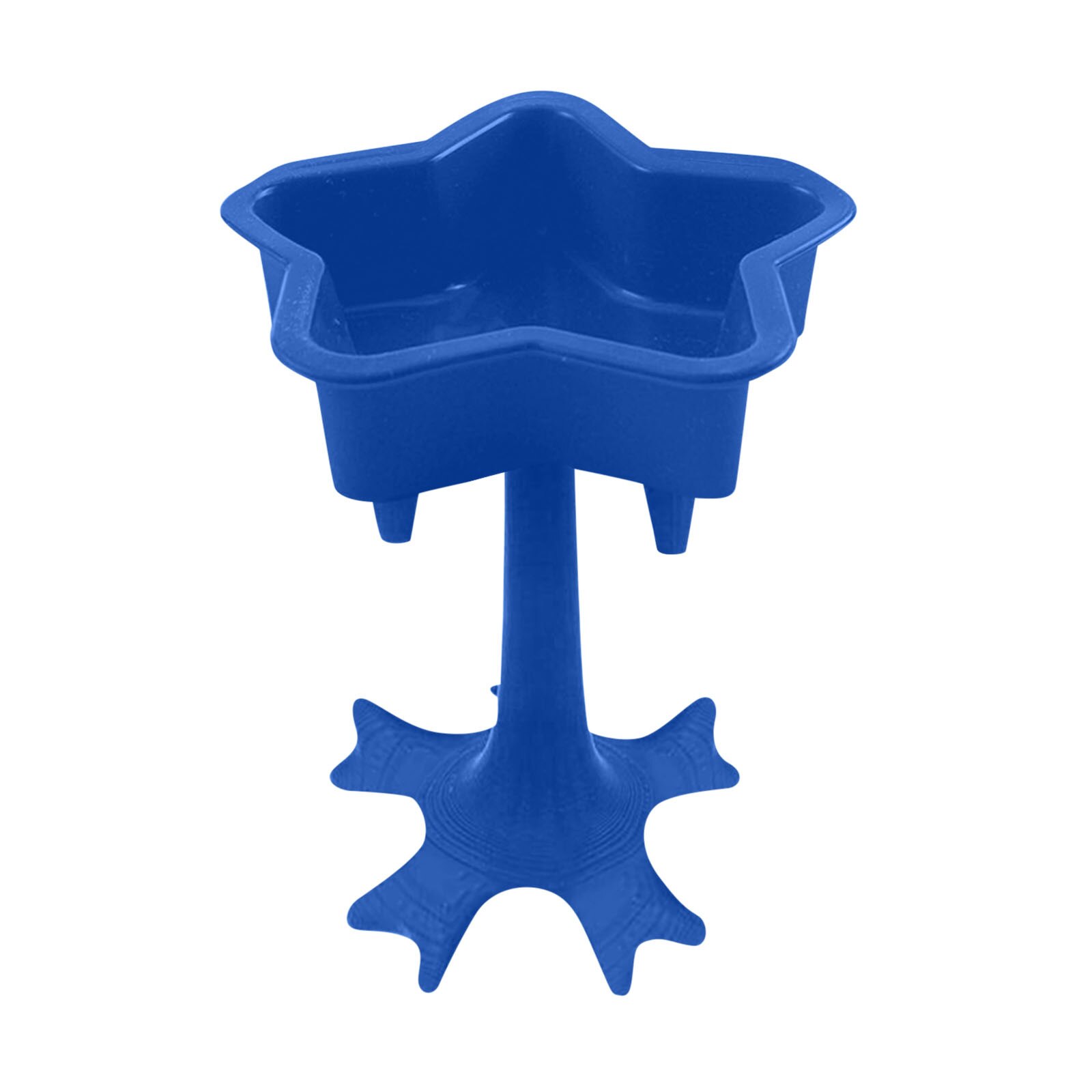 5 Shot Glass Dispenser Holder Five-pointed star Party Pour Artifact Wine Glass Rack Beer Beverage Dispenser Bar Accessory: Blue