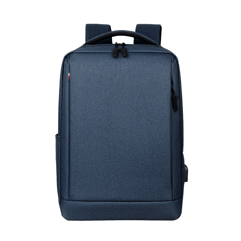 Anti Theft Oxford Men 14 inch Laptop Backpacks School Travel Male Mochilas Feminina Casual Women Schoolbag USB Charging: Blue