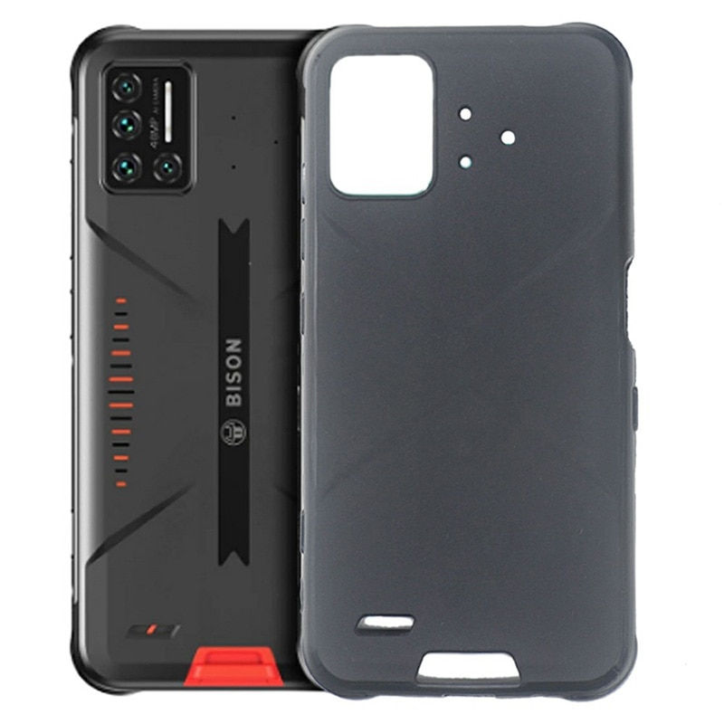 For UMIDIGI Bison 6.3" Back Ring Holder Bracket Phone Case Cover Phone TPU Soft Silicone Cases ON UMI UMIDIGIBison