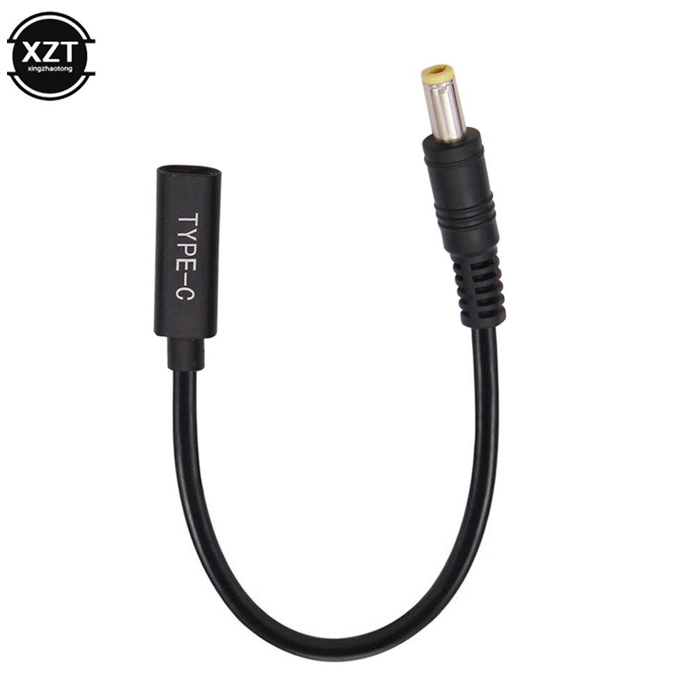 Usb 3.1 Type C Usb Vrouw Naar Dc 5.5*2.5 Mm 5.5*2.1 Male Oplader Adapter Connector adapter Voor Lenovo Asus Hp Dell Pd