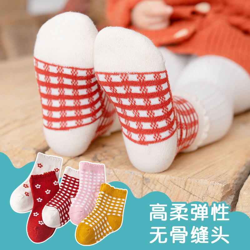 freundlicher socken Winter kleine gebrochene blume trommel freundlicher socken spitze Netz junge Baby mädchen socke freundlicher Winter Warme strumpf