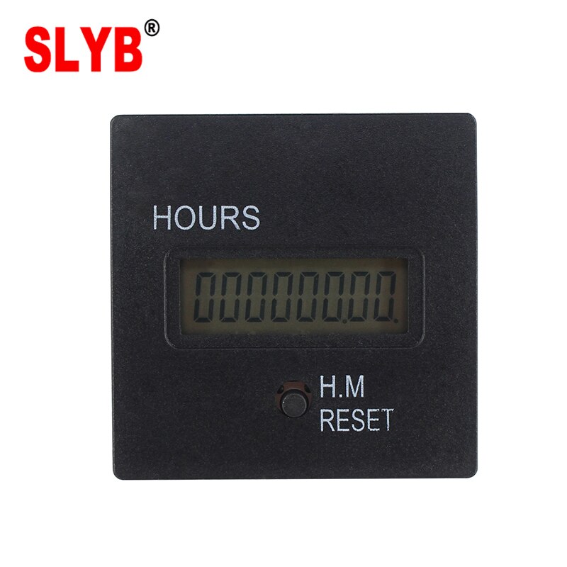 72*72 220V LCD Digital Reset Hour Meter Counter HM-1R 240v 50hz