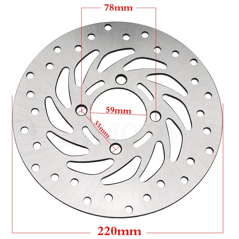 Rotor de freno de disco delantero, accesorio para HONDA PCX125 PCX 125 S PCX150 /ABS PCX150 SH 125i ANC 125E SH125i