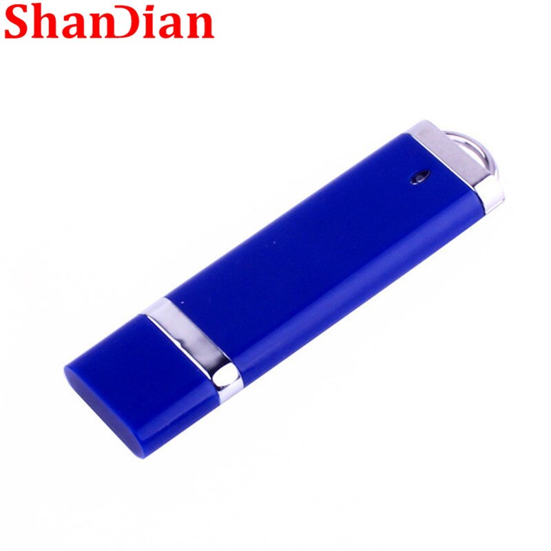 SHANDIAN 4 Colore più chiaro a forma di pen drive 4GB 32GB 16GB 64GB Flash Drive USB Thumb drive bastone di memoria Pen drive 64GB Regalo