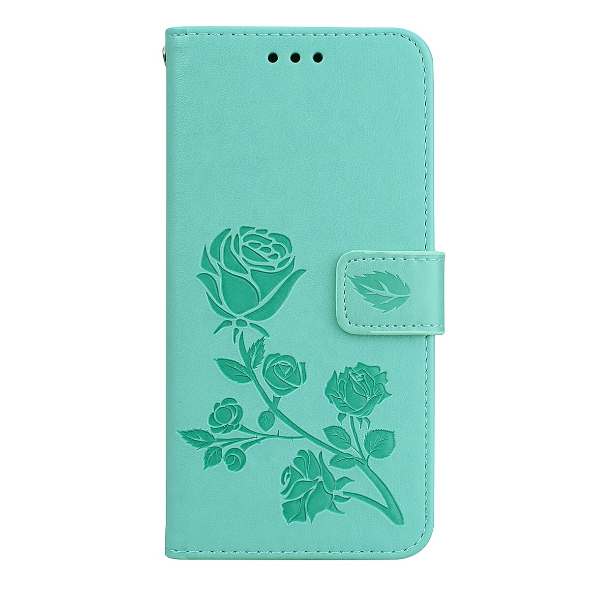 Lederen Case Voor Samsung Galaxy J3 Case J320 J320F SM-J320F Cover Voor Samsung J 3 Flip Cover Funda Full 360 Beschermende Coqa: green