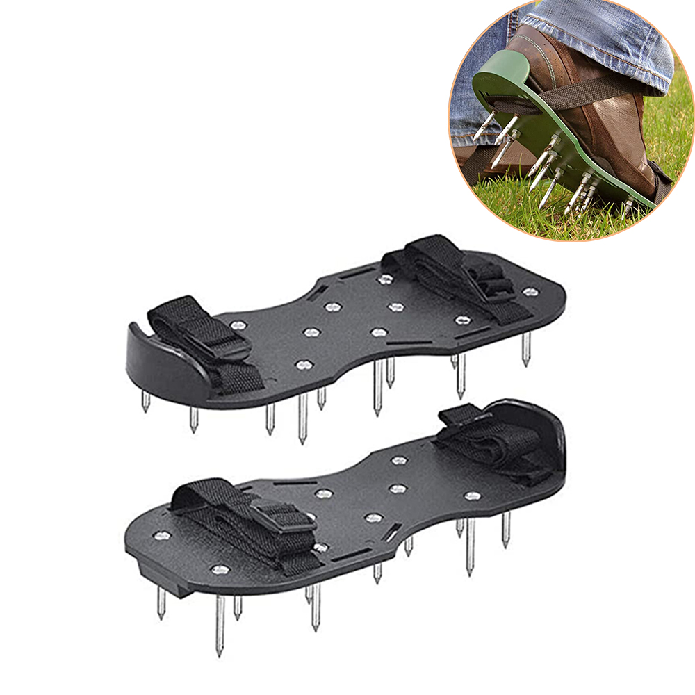 1 Paar Tuin Schoenen Bodem Losmaken Gereedschap Lopen Revitalisering Gazon Beluchter Sandalen Schoen Spike Tuingereedschap
