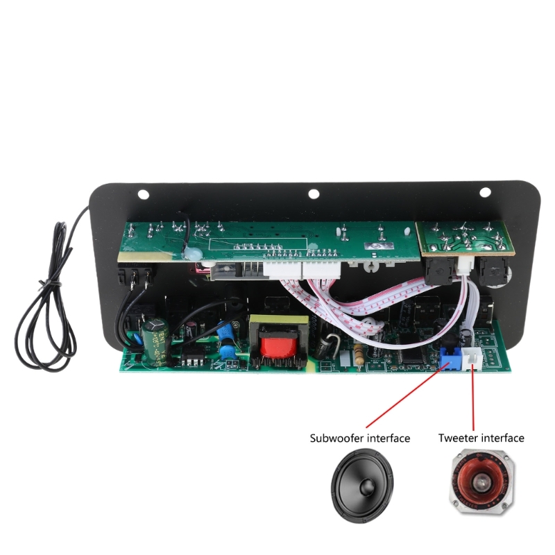 Digital Amplifier Board Bluetooth5.0 with Powerful Bass Output Enhances Your Musics Experience Immersive Audios Performs