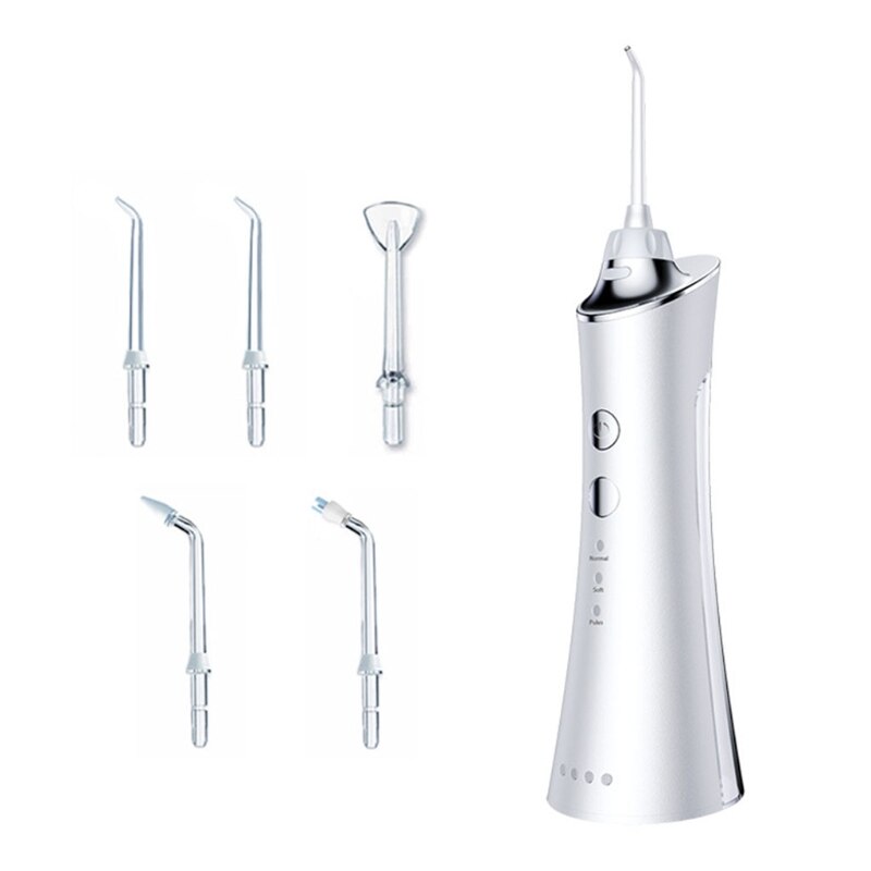Water Pick Teeth Cleaner Flosser, Cordless Water Flosser for Gingivitis Food Debris Oral Braces & Bridges Care, Pulsation Water: Default Title