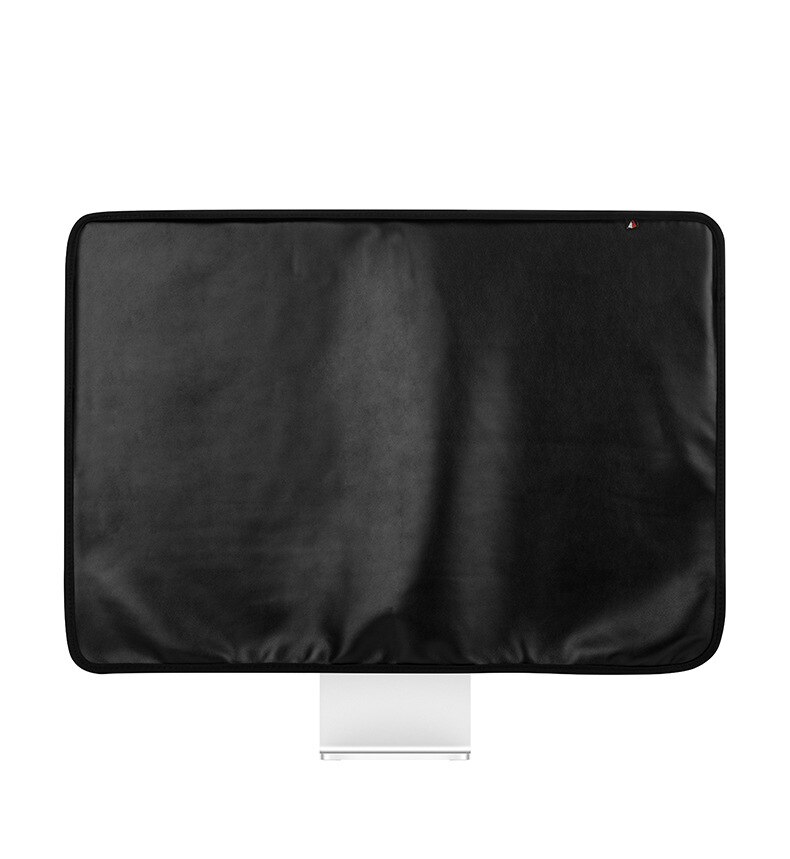 Housse en cuir PU pour écran IMAC 24 pouces, protection contre la poussière pour clavier et souris magiques d&#39;ordinateur: Black