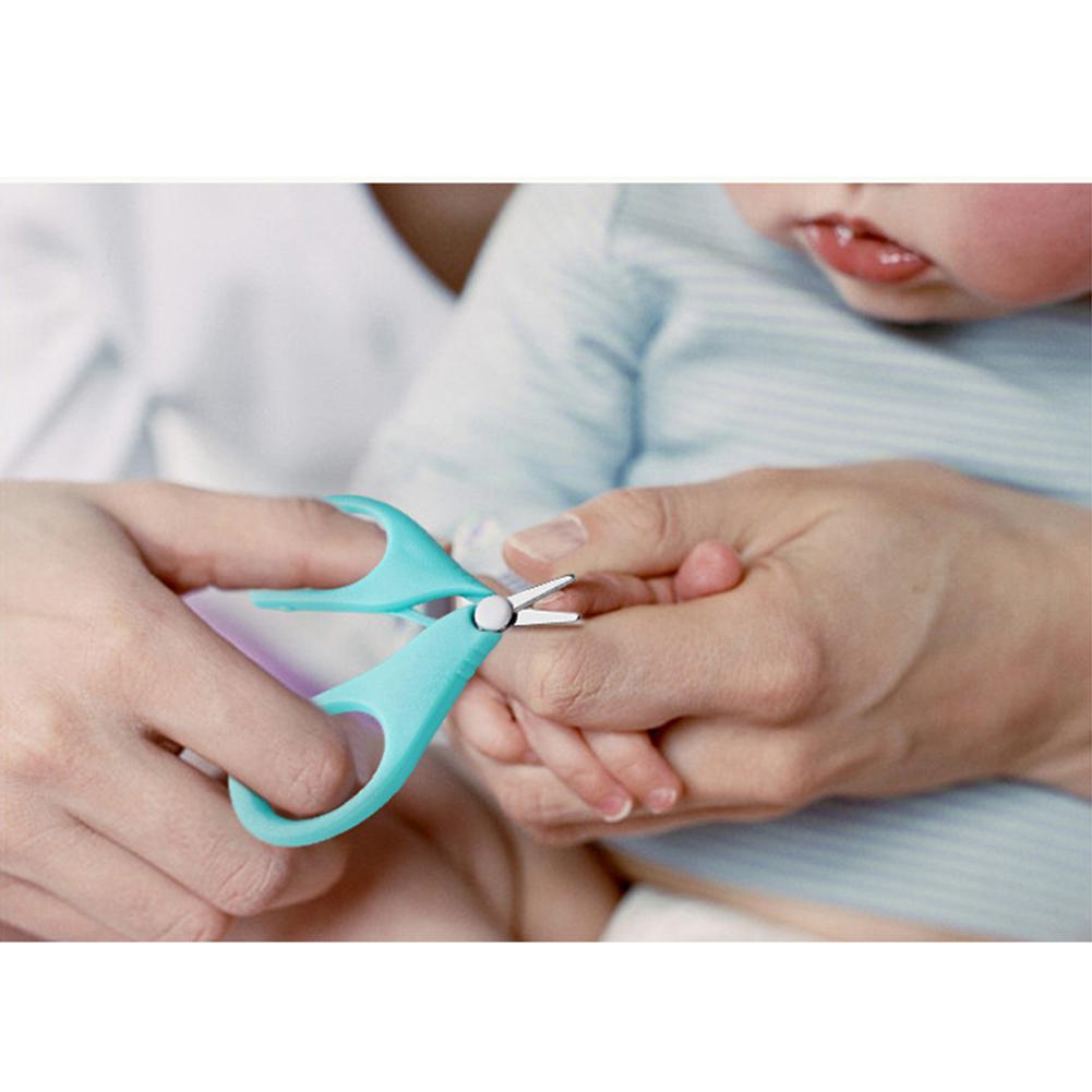 Kidlove 4 stks/doos Pasgeboren Baby Veilig Nagelknipper Schaar Kids Grooming Verpleging Bestand Gezondheidszorg Kit