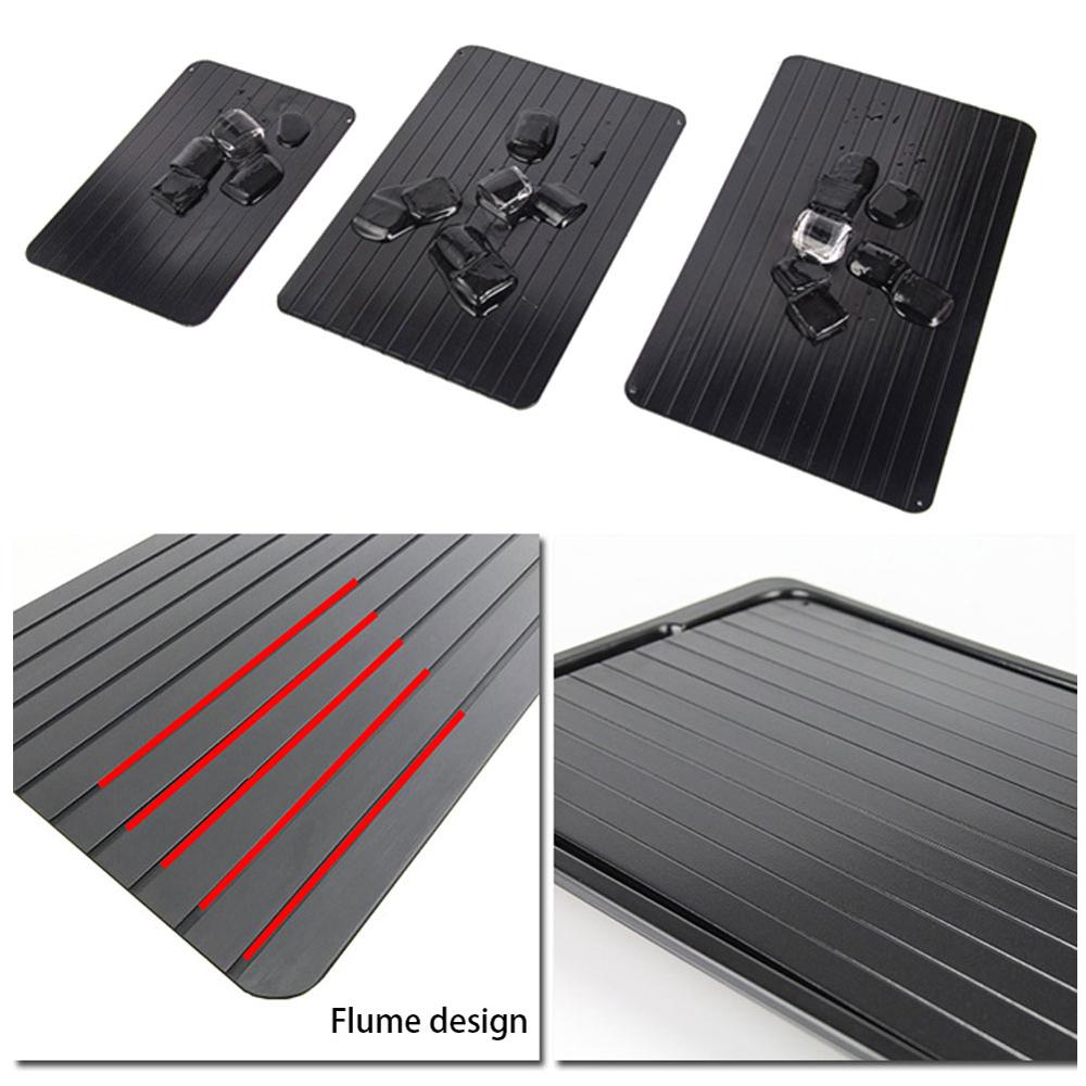 2 In 1 Safety Fast Defrosting Meat Tray chopping Board Rapid Thawing Tray Quick Thawing Plate Frozen Food Meat Kitchen Gadgets