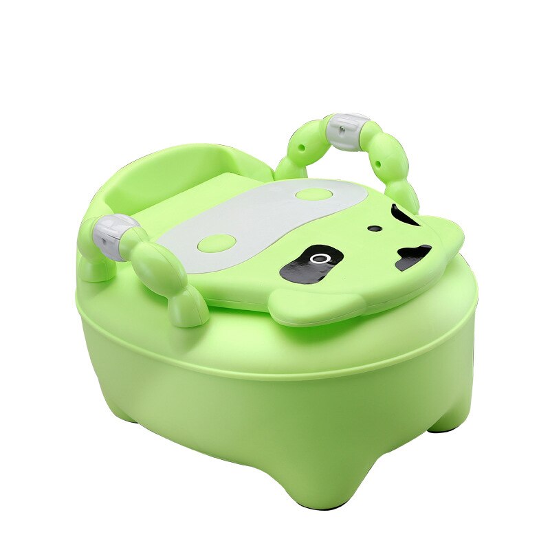 Children Pot Baby Potty Baby Toilet Potty Training Urinal Travel Baby Toilet Seat Potty Kids Chair Toilet Seat Children's Pot: Green crow