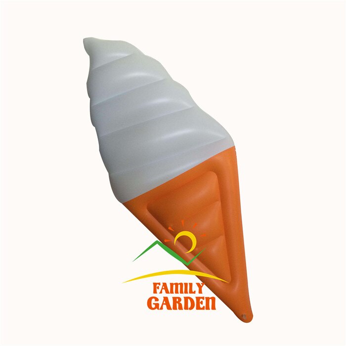 Inflable helado piscina flotador colchón de aire verano agua juguete