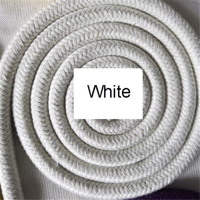 3M Cotton Popular artistic gymnastics rope Rhythmic gymnastics Dance Rope skipping Artistic gymnastics 7 colors: White