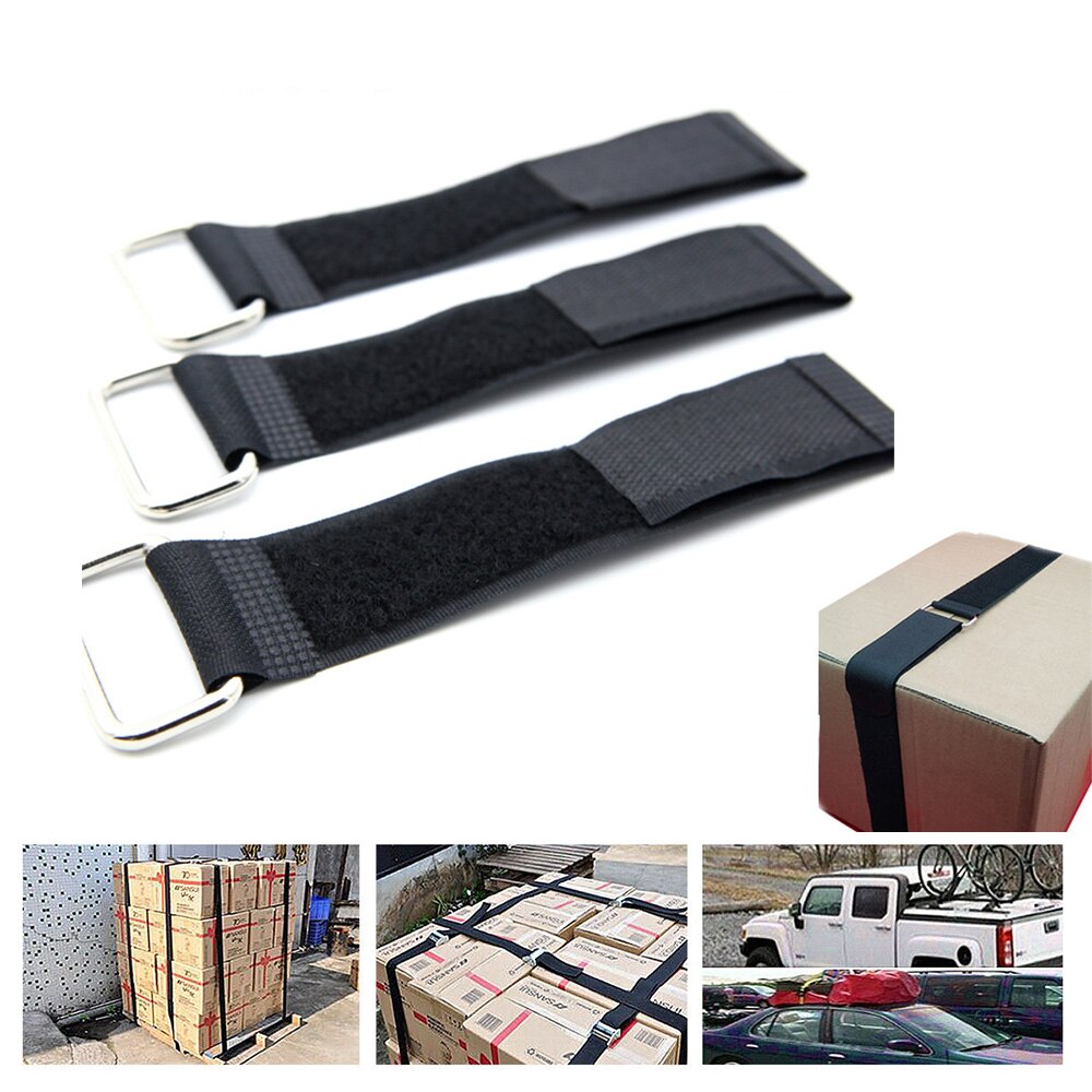 Nylon Cargo Straps Hook Rope and Loop Fastener Ratchet Belt Luggage Holder Fastener For Home Outdoor Camping Bags