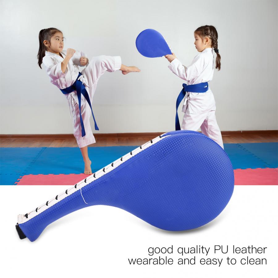 Objetivo de pie para Taekwondo almohadilla para pie, para entrenamiento de boxeo, taekwondo