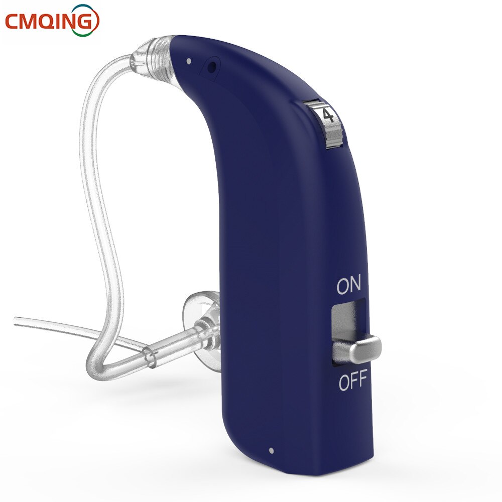 Bluetooth 5.0 Onzichtbare Oplaadbare Gehoorapparaat Digitale Audifonos Oor Geluid Versterker Enhancer Слуховой Аппарат Call Music: left ear