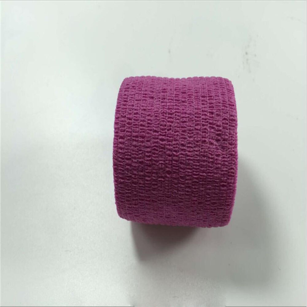 5Pcs Selbst-adhesive Bandage Athletisch Band Hansaplast Sport Recovery Umreifung Gym Wasserdicht Tennis Muscle Pain Relief Verband: Purple