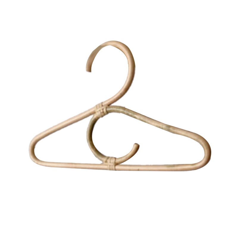 Cintre en rotin style enfants vêtements organisateur support enfants cintre décoration chambre enfants cintre pour vêtements: Default Title