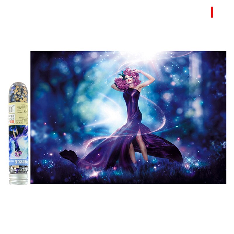 150 Piece Tube Mini Paper Puzzles Game for Children Adults Games Jigsaw