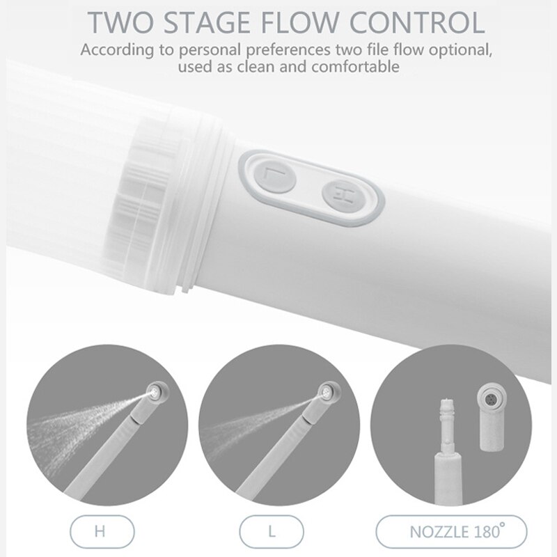 160Ml Draagbare Elektrische Reizen Hand Held Bidet Sproeier Spuiten Persoonlijke Intelligente Controle Wassen Cleaner Fles Hygiëne
