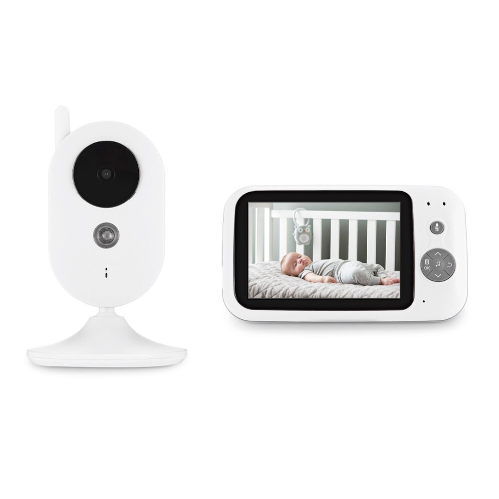 352 Inch Babyfoon Draadloze Video Monitor Hoge Resolutie Baby Nanny Bewakingscamera Nachtzicht Temperatuur Monitoring