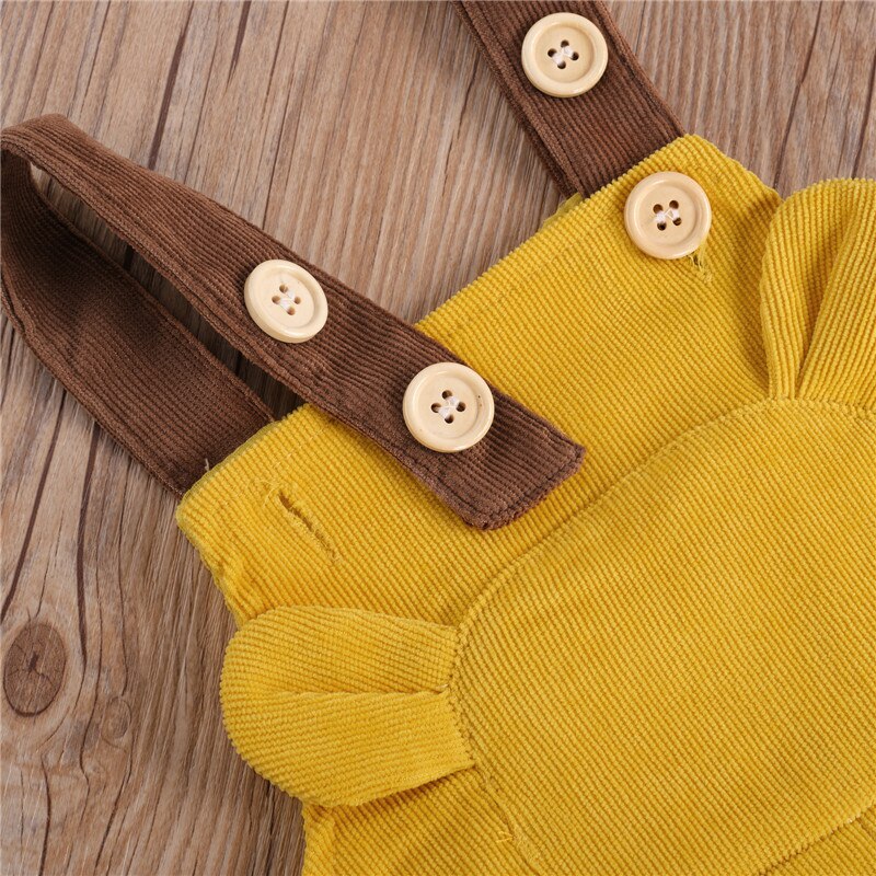Nette Kleinkind freundlicher Sommer Kleidung Baby Junge Mädchen Band Kabel Hosen Hosenträger Einfarbig Overall 1-6Y