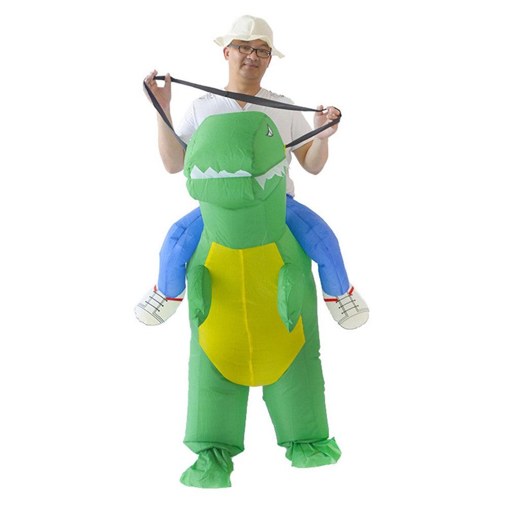 Carnaval Kostuum Vrouwen Mannen Dinosaurus Opblaasbare Kostuums Grappige Party Animal Cosplay Halloween Kostuum Voor