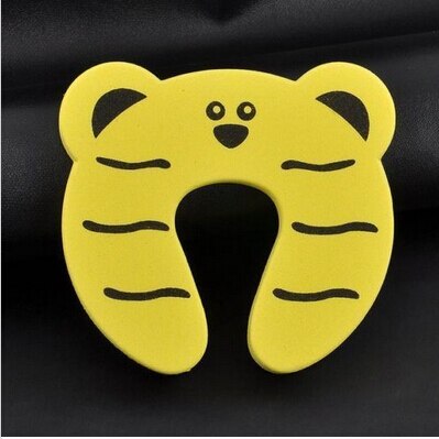 Baby Safety Animal Cartoon Corner Guards Jammers Stop Door Stopper Finger Door Lock Holder Lock Guard Finger Protect: Tiger