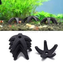 1/5Stck Seestern-Geformt Mini Aquarium Garnelen Hause Fisch Panzer Schutz Keramik Zucht Höhle