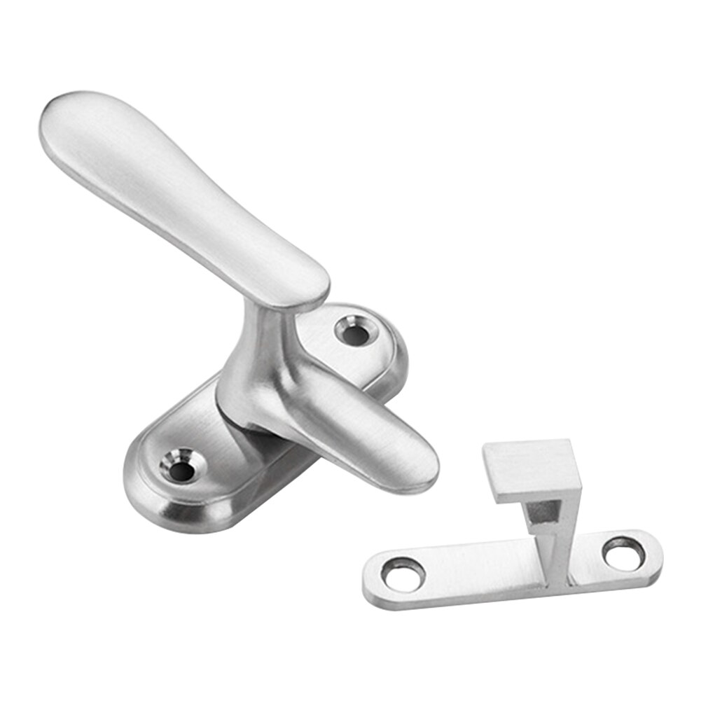 Home Safety Anti Theft Rustproof Door Bolt Gate Stainless Steel High Low Window Easy Install Pin Latch Hardware Rotating Buckle