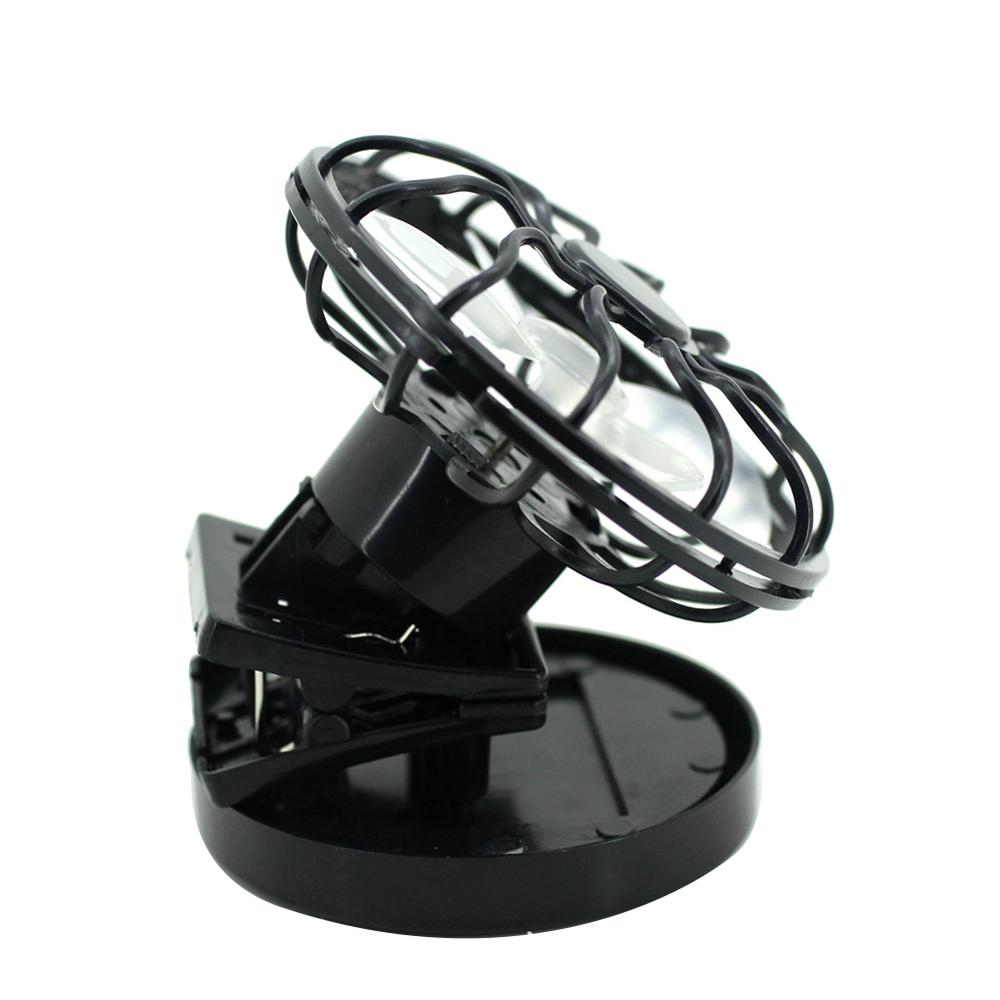 Portable Mini Solar Powered Cooling Fan Clip-on Table Travel Air Cooler For Travel Camping Sport Outdoor