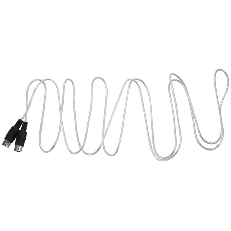 9.8FT Midi Male to Male DIN 5-Pin Music Instrument Extension Cable Connector