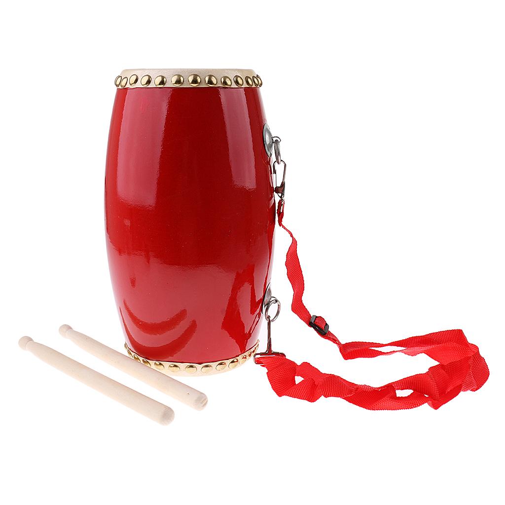 Tambour traditionnel chinois Dragon pour la taille, Instrument d&#39;apprentissage de la musique pour enfants