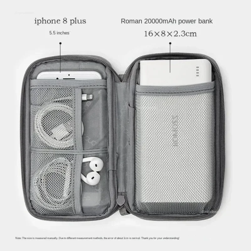 Kabel Aufbewahrung tasche wasserdichtes digitales elektronisches Zubehör Organizer tragbare Reise kabel Organizer Fall für Kabel ladegerät
