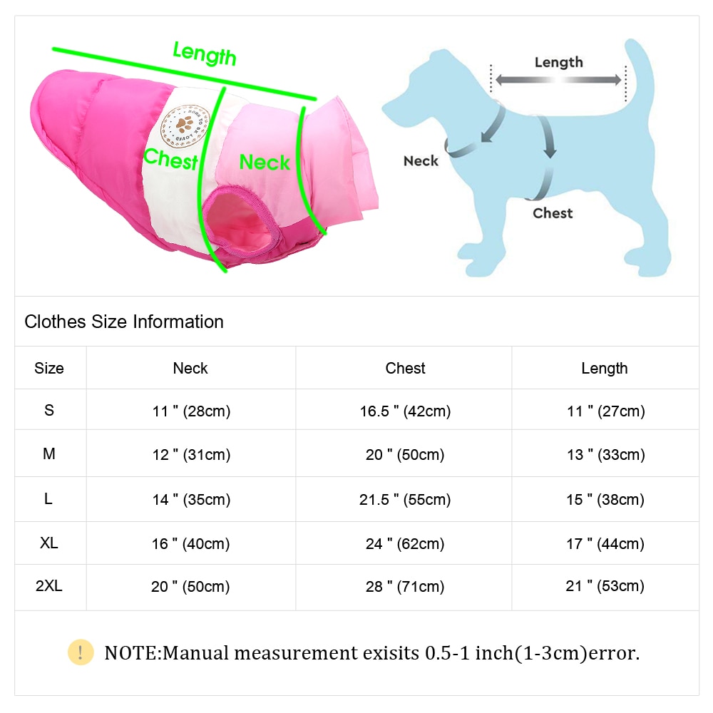 Vinter hundetøj vest små store hunde jakke frakke varmt kæledyr tøj outfit chihuahua mops fransk bulldog tøj veste