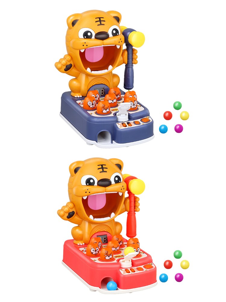 Tijger Bijten Gopher Speelgoed Met Licht Muziek Leuke Puzzel Spel Speelgoed Vroege Educatief Grote Game Machine Klop Muis Speelgoed Voor kind