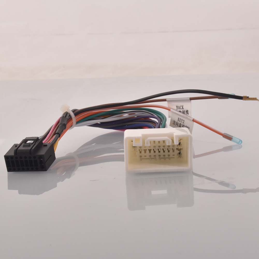 Auto Radio Stereo Kabelbaum Kabel Adapter Android 16pin Für Mitsubishi Lancer 2007 + Outlander Pajero ASX