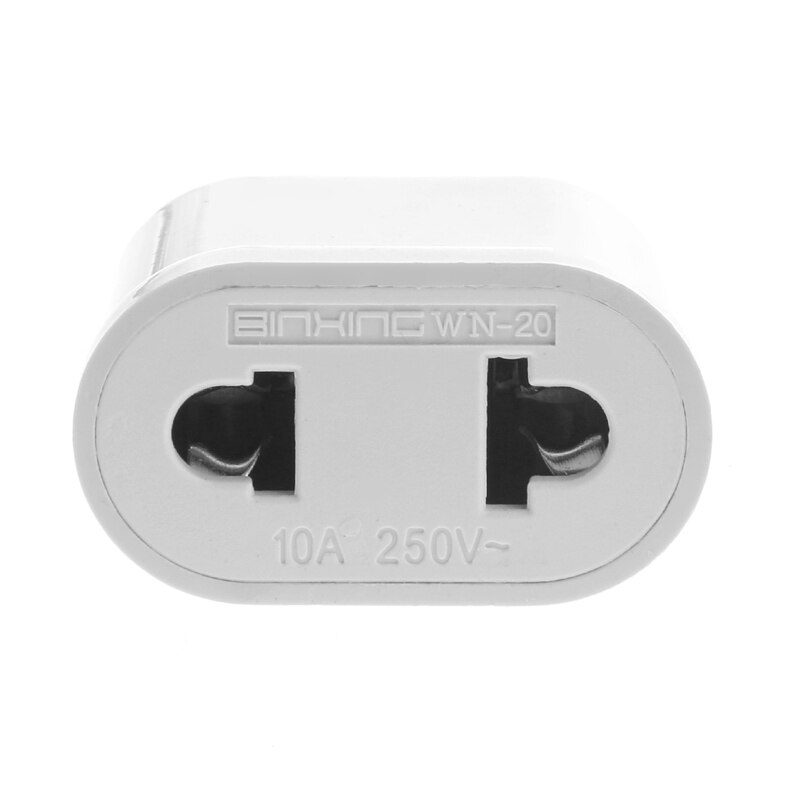 EU Female To US Male AC Power Plug Converter Worldwide Travel Charger Adapter