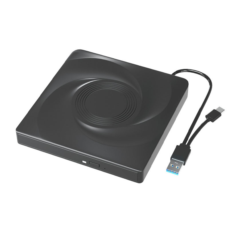 External Blu ray Drive USB 3.0 Type-C Optical BD CD DVD Drive Burner Portable Player Writer Compatible with Windows/MacOS/Linux: Default Title